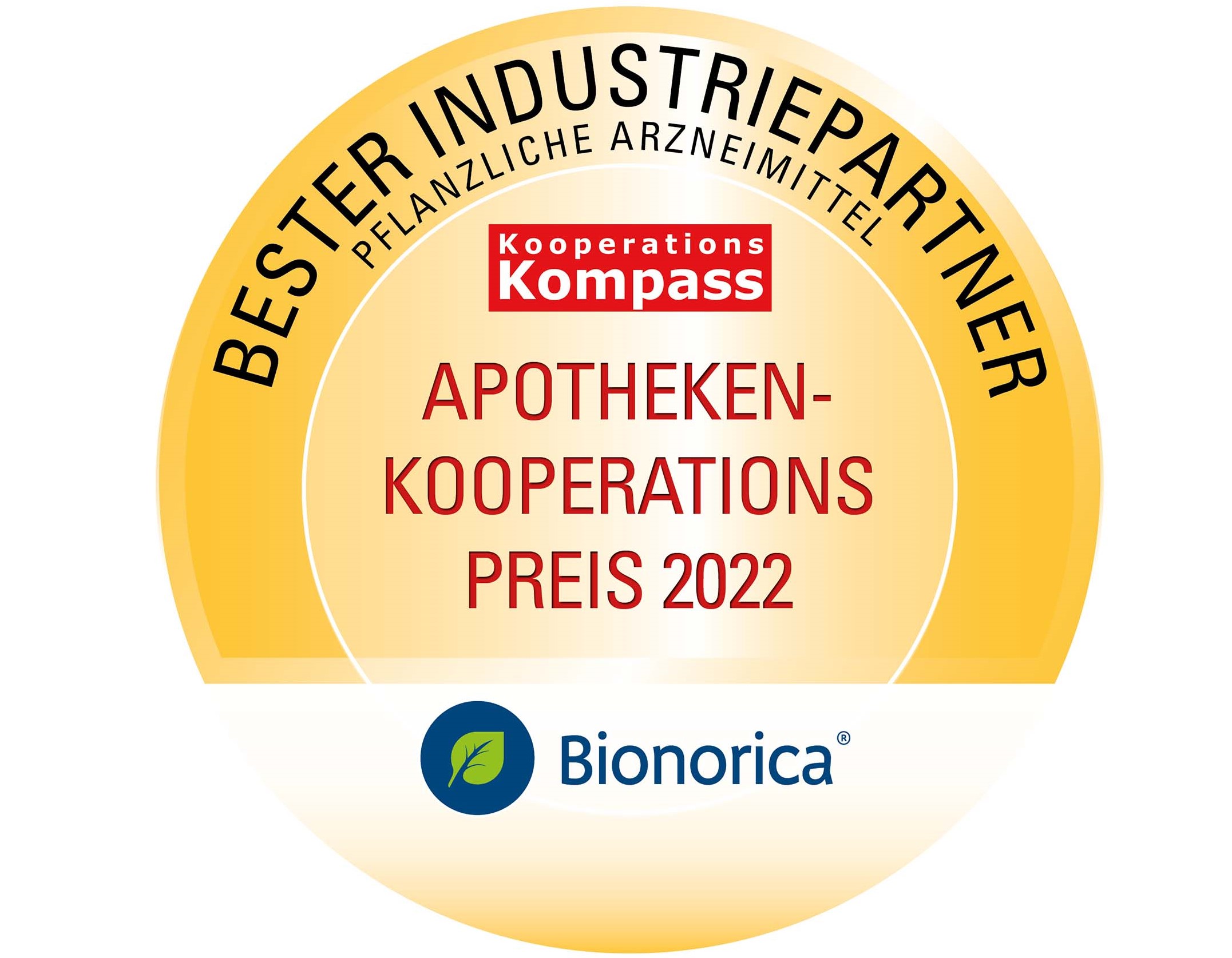 Бионорика вновь стала победителем награды "Лучший промышленный партнер в сфере растительных лекарственных препаратов"